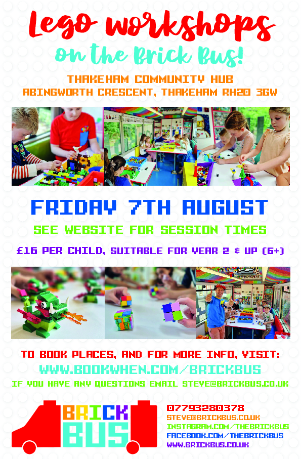 Brick Bus Summer School Holidays 2026